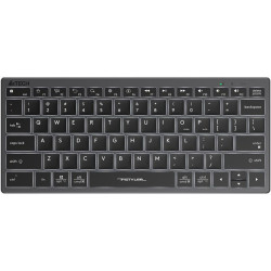 Клавиатура A4Tech Fstyler FX61 серый USB slim LED (FX61 GREY)