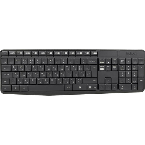 Клавиатура+мышь LOGITECH MK235 RUS BLACK 920-007949