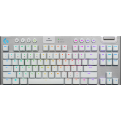 Клавиатура/ Logitech Keyboard G915 TKL WHITE