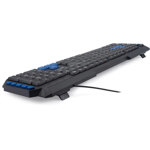 Клавиатура Oklick 750G FROST WAR черный/черный USB Multimedia for gamer (337452)