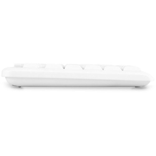 Клавиатура Oklick K225W белый USB беспроводная Multimedia (1875235)
