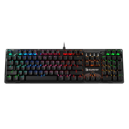 Клавиатура A4Tech Bloody B810R Battlefield механическая черный USB Multimedia for gamer LED (B810R (BATTLEFIELD))