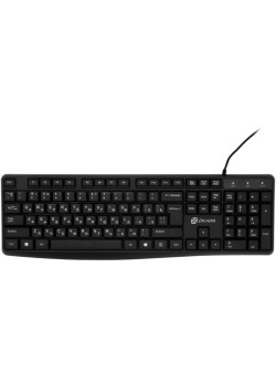 Клавиатура Oklick 145M черный USB (1659983)
