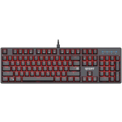 Клавиатура DEFENDER MECHANICAL QUEST GK-596 RU 45596 BLK