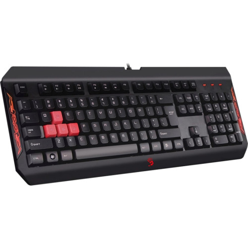 Клавиатура A4Tech Bloody Q100 черный USB Multimedia for gamer (Q100 USB) Клавиатура A4Tech Bloody Q100 черный USB Multimedia for gamer (Q100 USB)