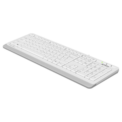 Клавиатура A4Tech Fstyler FKS10 белый/серый USB (FKS10 WHITE)