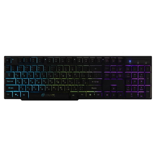 Клавиатура Oklick 780G SLAYER черный USB for gamer LED