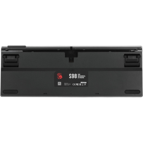 Клавиатура A4Tech Bloody S98 механическая черный/красный USB for gamer LED (S98 RED)