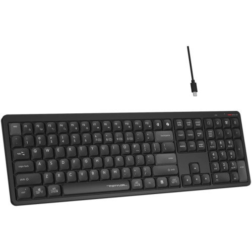 Клавиатура A4Tech Fstyler FBX55C черный USB беспроводная BT/Radio slim Multimedia (FBX55C) Клавиатура A4Tech Fstyler FBX55C черный USB беспроводная BT/Radio slim Multimedia (FBX55C)