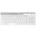 Клавиатура A4Tech Fstyler FK25 белый/серый USB slim Клавиатура A4Tech Fstyler FK25 белый/серый USB slim