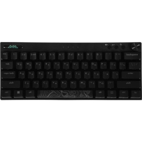 Клавиатура GMNG GG-KB500XW механическая черный USB беспроводная BT/Radio Multimedia for gamer LED (1910516)