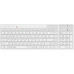 Клавиатура A4Tech Fstyler FBK27C AS белый USB беспроводная BT/Radio slim Multimedia (FBK27C AS)