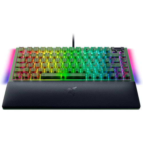 Игровая клавиатура Razer BlackWidow V4 75% - Phantom Green Ed. - US Layout/ Razer BlackWidow V4 75% - Phantom Green Ed. Gaming keyboard- US Layout Игровая клавиатура Razer BlackWidow V4 75% - Phantom Green Ed. - US Layout/ Razer BlackWidow V4 75% - Phantom Green Ed. Gaming keyboard- US Layout