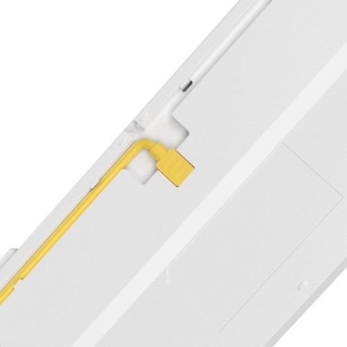 Клавиатура A4Tech Bloody S87 Energy механическая белый/желтый USB for gamer LED (S87 USB ENERGY WHITE)