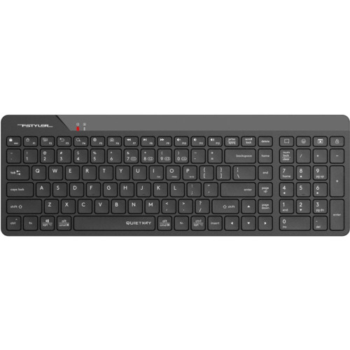 Клавиатура A4Tech Fstyler FBK23 AS черный USB беспроводная BT/Radio (FBK23 AS)