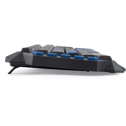 Клавиатура Oklick 750G FROST WAR черный/черный USB Multimedia for gamer (337452)