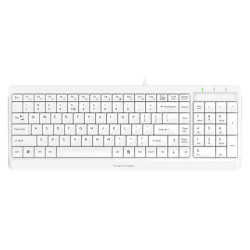 Клавиатура A4Tech Fstyler FK15 белый USB (FK15 WHITE)