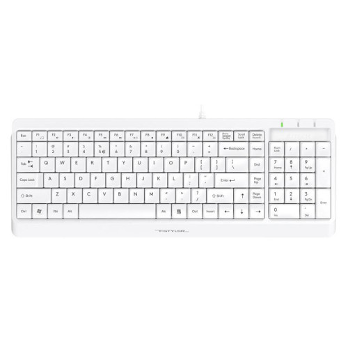 Клавиатура A4Tech Fstyler FK15 белый USB (FK15 WHITE)