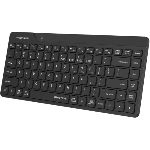 Клавиатура A4Tech Fstyler FBK22 AS черный USB беспроводная BT/Radio (FBK22 AS)