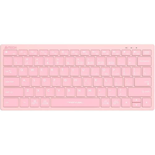 Клавиатура A4Tech Fstyler FBX51C розовый USB беспроводная BT/Radio slim Multimedia (FBX51C PINK)