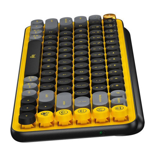Клавиатура/ Logitech Keyboard POP KEYS BLAST_YELLOW Клавиатура/ Logitech Keyboard POP KEYS BLAST_YELLOW