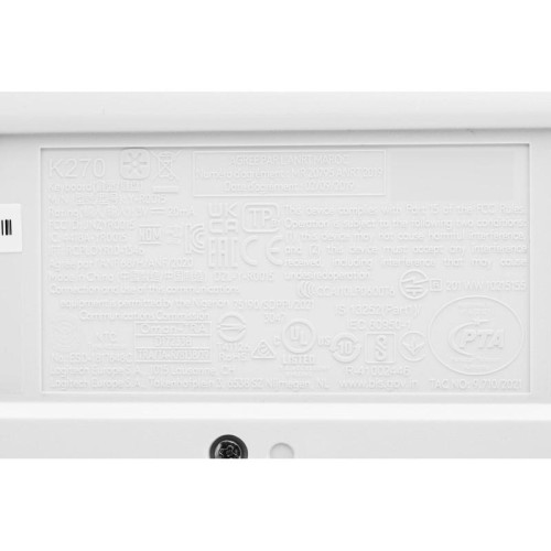 Беспроводная Клавиатура LOGITECH K270 RUS BLACK/ WHITE 920-003058