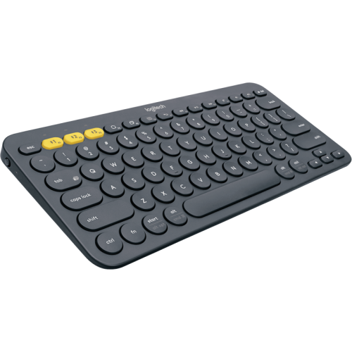 Клавиатура Logitech Keyboard K380 Dark Grey Wireless Bluetooth RTL, Multi-Device