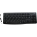 Клавиатура LOGITECH K120 ANSI EN/RU BLACK 920-002583
