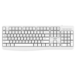 Клавиатура ACER Acer OKW301 USB white [ZL.KBDCC.01B]