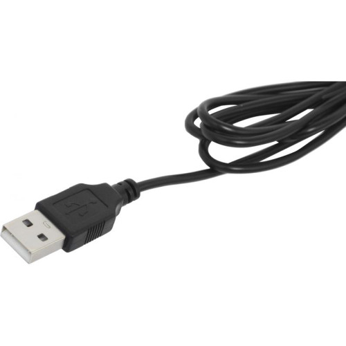 Клавиатура Oklick 305M черный USB Multimedia (1659987)