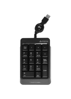 Числовой блок A4Tech Fstyler FK13 серый USB slim для ноутбука (FK13 USB ( GREY))