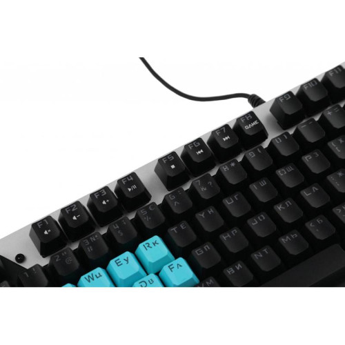 Клавиатура A4Tech Bloody B865 механическая серый/черный USB for gamer LED