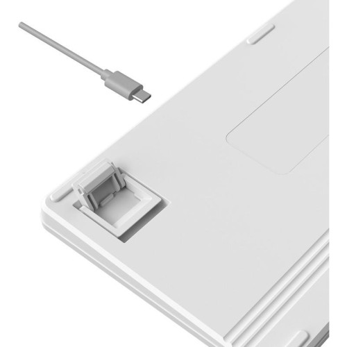 Клавиатура A4Tech Fstyler FBX53C белый USB беспроводная BT/Radio slim Multimedia (FBX53C)