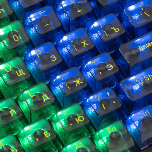 Клавиатура Oklick 915GK механическая черный USB for gamer (1790371)