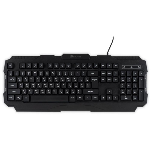 Клавиатура Oklick 757G HW2 черный USB for gamer (1790295)