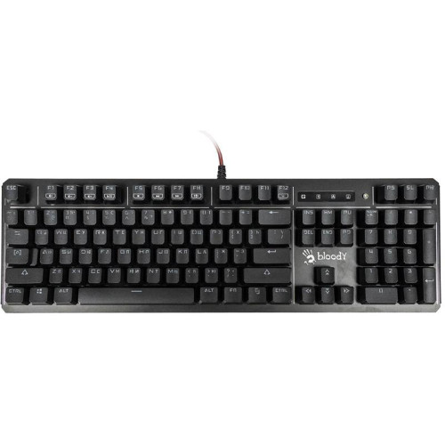 Клавиатура A4Tech Bloody B975 механическая черный USB Multimedia for gamer LED (подставка для запястий) (B975)