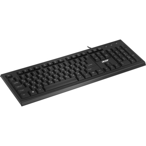 Клавиатура Acer OKW120 черный USB Multimedia (ZL.KBDEE.006)