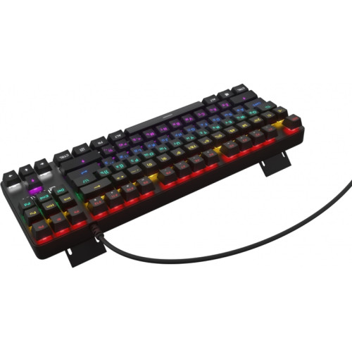 Клавиатура Oklick 969G SHOTGUN механическая черный USB Multimedia for gamer LED