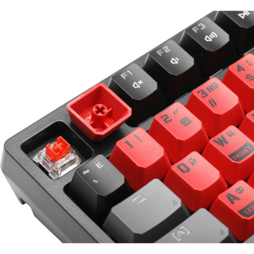 Клавиатура A4Tech Bloody S98 механическая красный/черный USB for gamer LED (SPORTS RED)