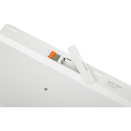 Клавиатура A4Tech Fstyler FBK25 белый/серый USB беспроводная BT/Radio slim Multimedia