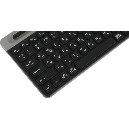 Клавиатура A4Tech Fstyler FBK25 черный/серый USB беспроводная BT/Radio slim Multimedia (FBK25 BLACK)