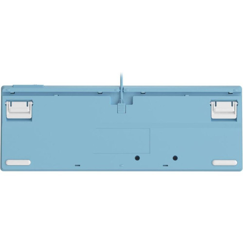 Клавиатура A4Tech Fstyler FS300 механическая белый/синий USB for gamer LED (FS300 PANDA SNOWBOARDING)