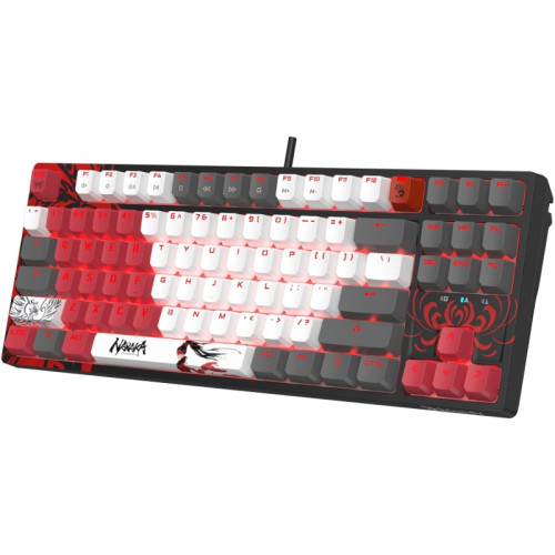 Клавиатура A4Tech Bloody S87 Naraka механическая черный/красный USB for gamer LED (S87 NARAKA)