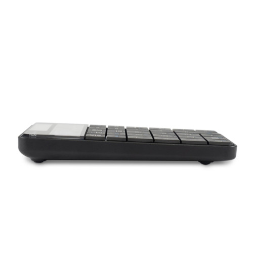 Числовой блок Oklick K604W черный USB беспроводная slim для ноутбука (1979325)