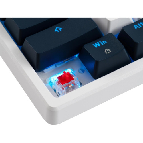 Клавиатура Acer OKR302 механическая белый USB беспроводная BT/Radio Multimedia for gamer для ноутбука LED (ZL.KBDEE.016)