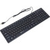 Клавиатура Oklick 520M2U черный/черный USB slim Multimedia