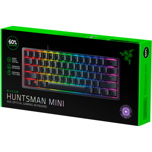 Игровая клавиатура Razer Huntsman Mini/ Razer Huntsman Mini Gaming keyboard - Russian Layout Игровая клавиатура Razer Huntsman Mini/ Razer Huntsman Mini Gaming keyboard - Russian Layout