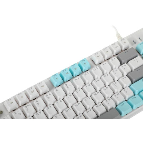 Клавиатура A4Tech Bloody S510N механическая белый USB for gamer LED (S510N (ICY WHITE ))