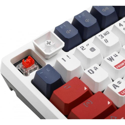 Клавиатура A4Tech Bloody S98 механическая синий/белый USB for gamer LED (SPORTS NAVY)