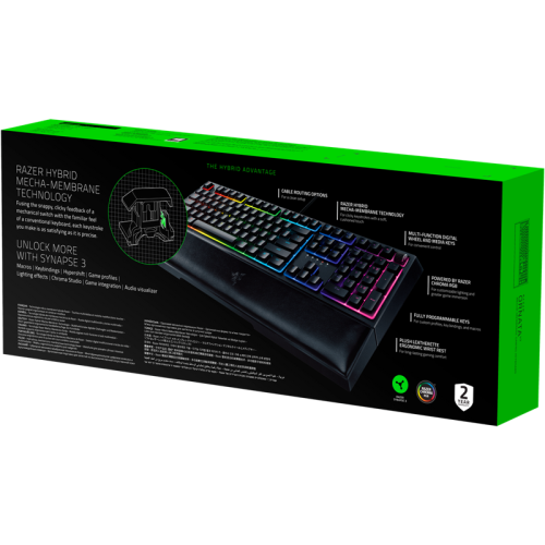 Игровая клавиатура Razer Ornata V2/ Razer Ornata V2 Gaming keyboard  - Russian Layout